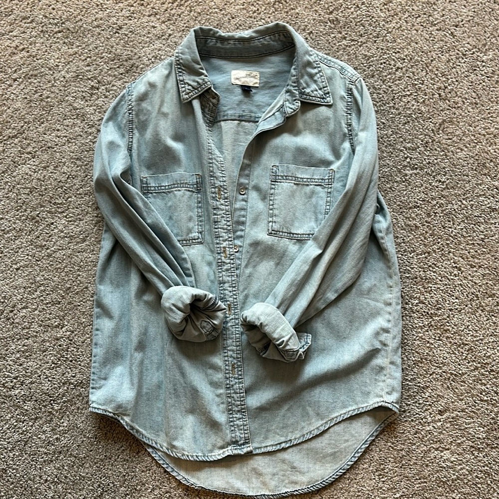 Universal Thread Denim Button-Down